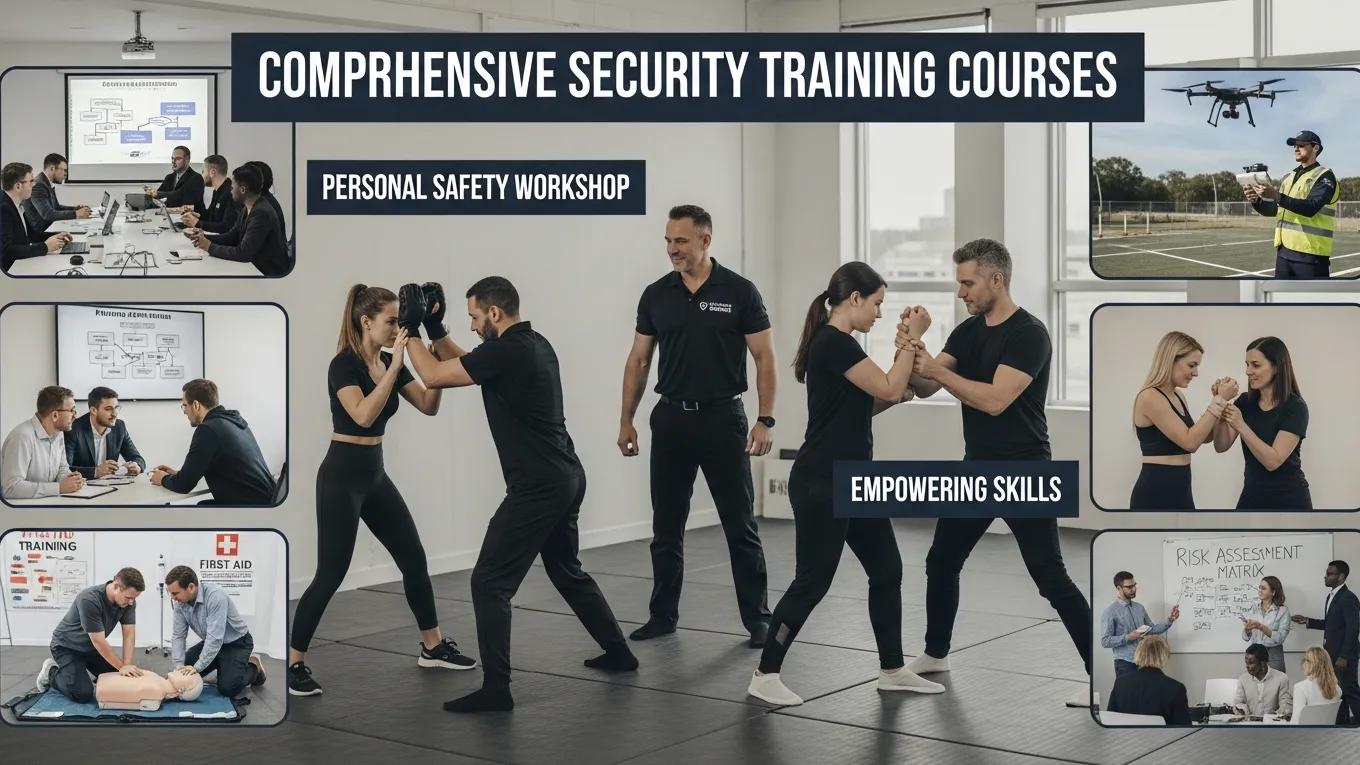 Participants practicing self-defense techniques in a personal safety workshop