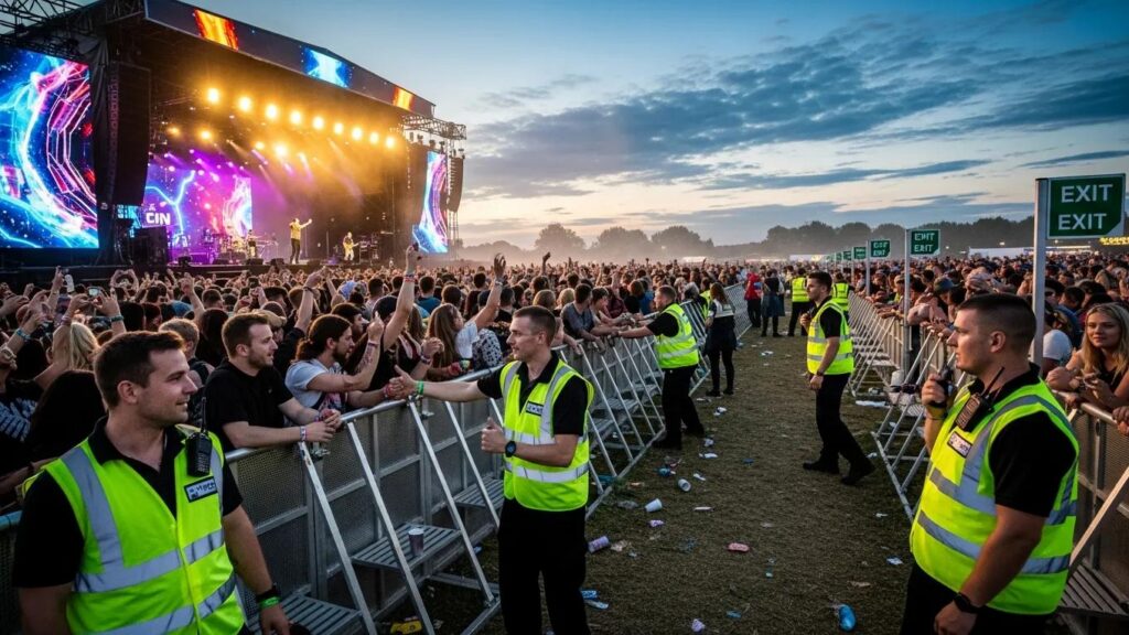 Concert and Music Festival Security: Crowd Management Strategies for Large Venues